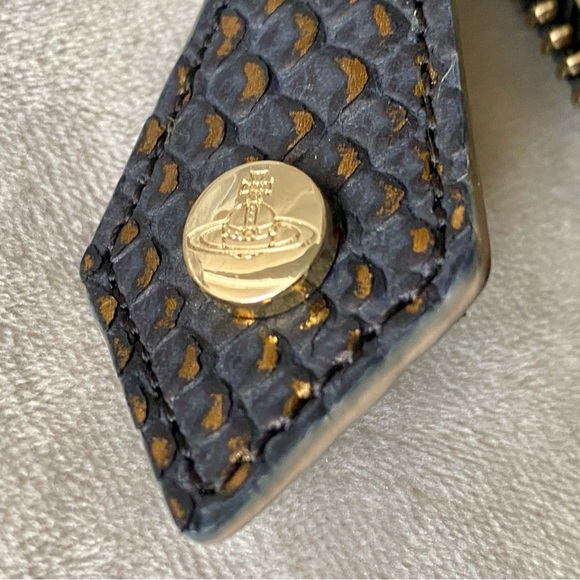 Vivienne Westwood Python Zip Wallet - Picture 7 of 8